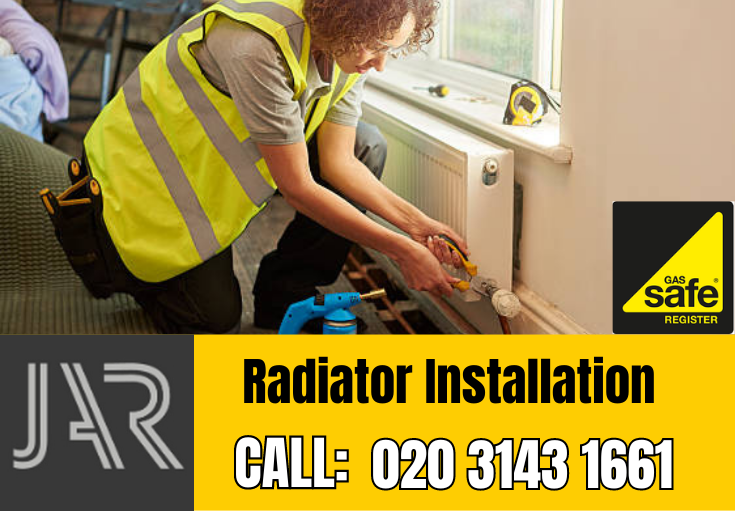 radiator installation Leatherhead